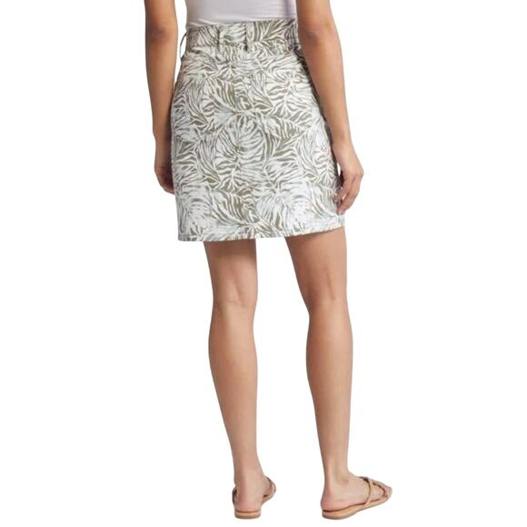 Tommy Bahama Boracay Beach Monstera Mirage Mini Floral Skirt size 6 - Picture 4 of 5